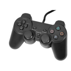 🎮 Control Alambrico PS2 Dual Shock 2 - ¡Potencia en tus manos! 🕹️ Negro