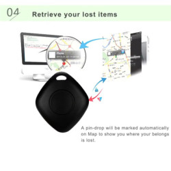 Localizador Bluetooth Diamante - ¡No pierdas nunca más tus objetos importantes!