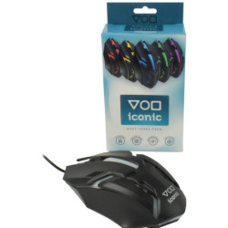 Mouse Gamer Iconic C3 - Negro