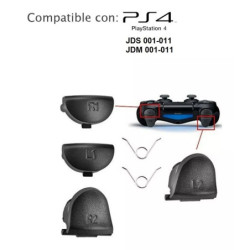 Botones Control R1 R2 L1 L2 Con Resortes Ps4: ¡Mejora tu Juego Ahora!