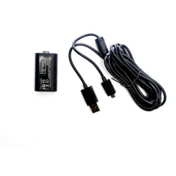 Kit Carga y Juega Bateria + Cable 2.7 MTS Para Xbox One X - Negro