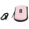 Kit Estuche Rigido Acrilico Screen Para  Psp go - Rosa