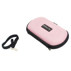 Kit Estuche Rigido Acrilico Screen Para  Psp go - Rosa