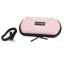 Kit Estuche Rigido Acrilico Screen Para  Psp go - Rosa