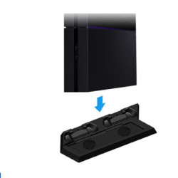 Base Vertical Cargador Refrigerate: Mantén tu PS4 Cool y Cargada