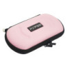 Kit Estuche Rigido Acrilico Screen Para  Psp go - Rosa