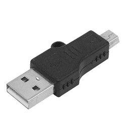 Adaptador USB Macho a Mini USB: ¡Conecta y Juega sin Limitaciones!