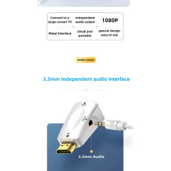 Cable Adaptador HDMI a VGA – Conecta y Mejora tu Experiencia Multimedia