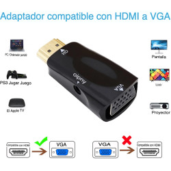 Cable Adaptador HDMI a VGA – Conecta y Mejora tu Experiencia Multimedia