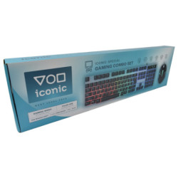 Kit Gaming Mouse Y Teclado Alámbrico Km100 - Blanco