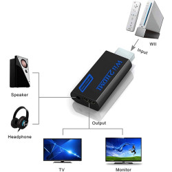 🎮 Adaptador HDMI 1080p para Wii – ¡Revive tus Clásicos en Alta Definición!🌟