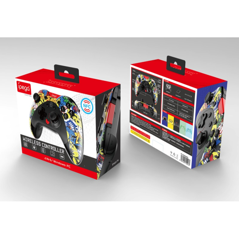 Joystick Gamepad Control - Conexión Inalámbrica y Vibración Intensa