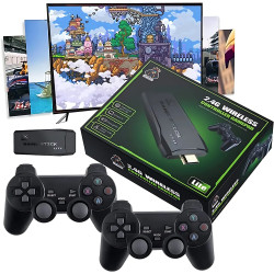 Mini Consola 4K: ¡Disfruta de 20,000 Juegos Retro Sin Limites!