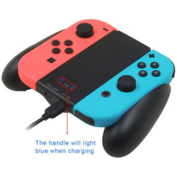 Soporte Charging Grip Agarre Hand Grip Para Nintendo Switch, Switch Oled, Switch Lite