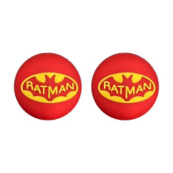 Protector Análogo Grips Batman Rojo - Precisión y Control Total para Gamers