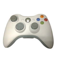 Control Inalámbrico Xbox 360 Blanco - Precisión y Comodidad Gamer