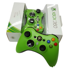 Control Inalámbrico Xbox 360 Verde - Precisión y Comodidad en Cada Juego