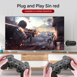 Consola Gamestick Retro D10 – 6888 Juegos Clásicos al Alcance de Tu Mano