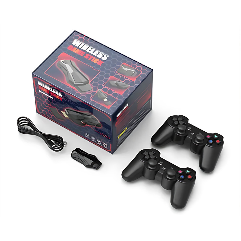 Consola Gamestick Retro D10 – 6888 Juegos Clásicos al Alcance de Tu Mano