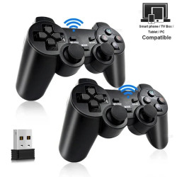 Controles Joystick PC Inalámbrico 2 en 1 - Precisión y Comodidad Sin Límites
