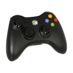 Control Inalambrico  Para Xbox 360 - Negro