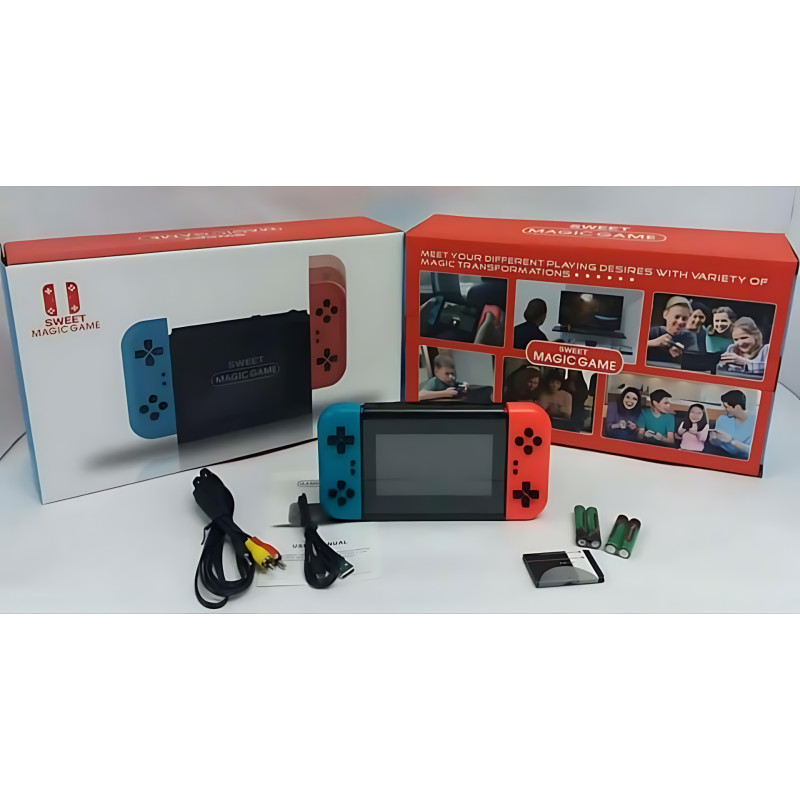 Consola Retro Magic Game: Revive los 90's con controles inalámbricos y 390 juegos