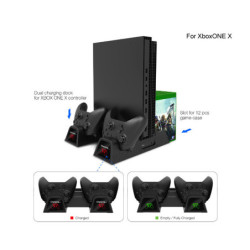 Base Refrigerante Multifuncional Xbox Series + 2 Baterias Recargables Para Xbox One Series