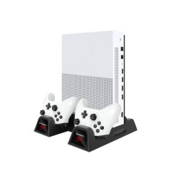 Base Refrigerante Multifuncional Xbox Series + 2 Baterias Recargables Para Xbox One Series