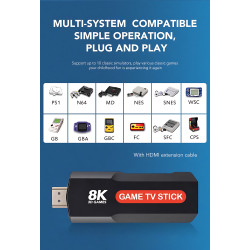 Gamestick 8K: ¡Revive la Nostalgia Gamer con Más de 10,000 Juegos!