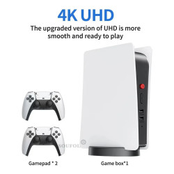 Consola De Videojuegos 4K M5 - Diversión Retro con Gráficos Ultra Nítidos