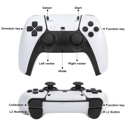 Consola De Videojuegos 4K M5 - Diversión Retro con Gráficos Ultra Nítidos