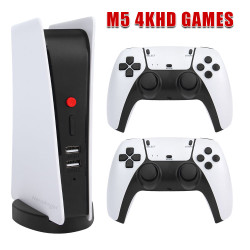 Consola De Videojuegos 4K M5 - Diversión Retro con Gráficos Ultra Nítidos