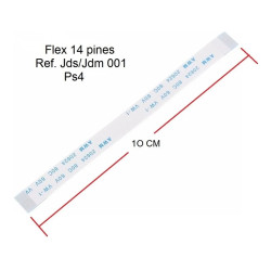 Cable Flex 14 Pines PS4 JDS/JDM 001 - Recarga Tu Control al Instante