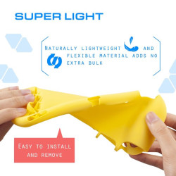 Funda Protectora Silicona Switch Lite - Amarillo | Protección y Estilo Gamer