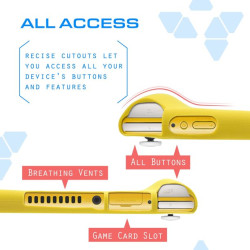 Funda Protectora Silicona Switch Lite - Amarillo | Protección y Estilo Gamer