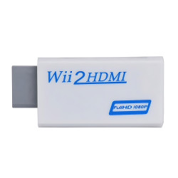 Adaptador A Hdmi 1080p para Wii - Disfruta Juegos en HD sin Pérdida