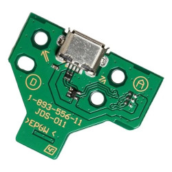 Puerto De Carga USB para Control PS4 JDS 010/011 - Recarga Rápida y Sin Problemas