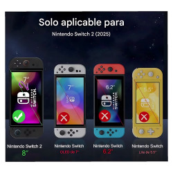 Carcasa Protectora TPU Nintendo Switch 2 – Protección Total y Estilo Transparente