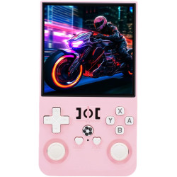 Consola Retro R36 Max - Rosado: Juega Miles de Juegos con Pantalla HD y Potencia Superior