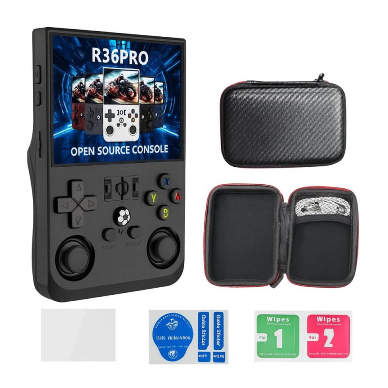 Consola Portátil R36 Pro: Retro Gaming con Batería de 4000mAh para Horas de Diversión