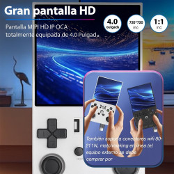 Consola Portátil R36 Pro: Retro Gaming con Batería de 4000mAh para Horas de Diversión
