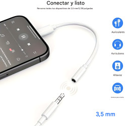 Adaptador Auxiliar Tipo C a 3,5mm – Audio Gamer Sin Límites