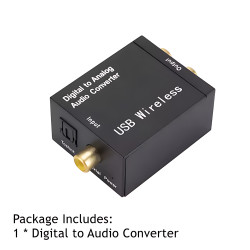 Convertidor Digital A Análogo Audio Óptico – Calidad de Audio Sin Límites