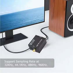 Convertidor Digital A Análogo Audio Óptico – Calidad de Audio Sin Límites