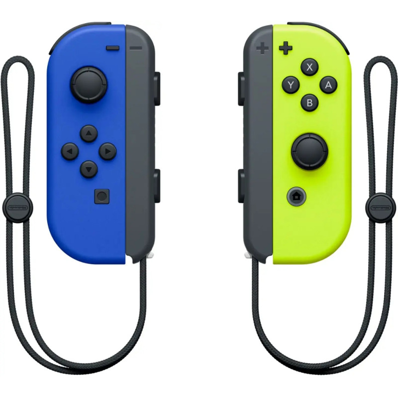 Controles Joy Con Amarillo Azul Neón - Precisión y Comodidad Gamers