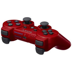 Control Inalámbrico PS3 Rojo - Juega Sin Límites