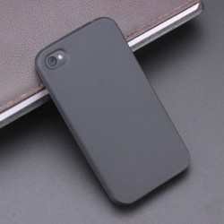 Funda Protectora Silicona Para Apple iPhone 4 o iPhone 4S - Negro