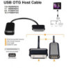 Lector Otg Usb A 30 Pines Cable Para Tablet Samsung - Negro