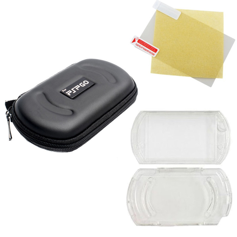 Kit Estuche Rigido Acrilico Screen PSP Go - Protección Total para Tu Consola