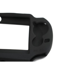 Funda Protector De Silicona Goma Para Psvita Fat Vita 1000 - Negro